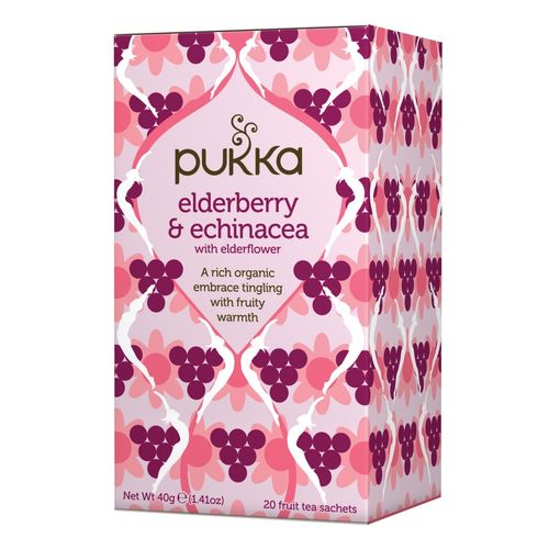 Pukka Elderberry e Echinacea Tisana