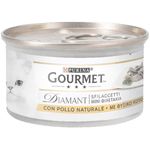 Purina Gourmet Diamant Sfilaccetti con Pollo Naturale - umido
