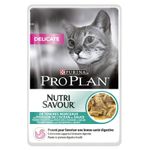 Purina Pro Plan Nutri Savour Delicate Adult Gatto (Pesce dell'Oceano) - umido