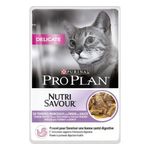 Purina Pro Plan Nutri Savour Delicate Adult Gatto (Tacchino) - umido