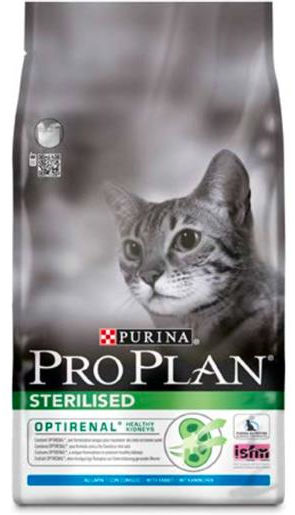 Purina Pro Plan Optirenal Sterilised Adult Gatto (Coniglio e Riso) - secco