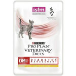 Purina Pro Plan Veterinary Diets DM Diabetes Management Gatto (Pollo) - umido