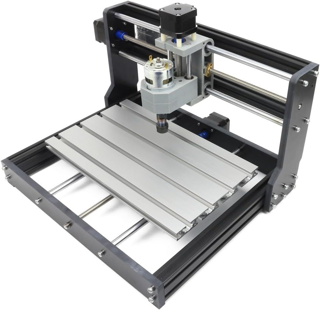 Macchina Fresatrice CNC 3018 Pro Max RATTMMOTOR - Per Incisione Su Legno, PVC, Metallo, Area Lavoro 30x18x4.5 Cm, Con Software GRBL - Foto 4