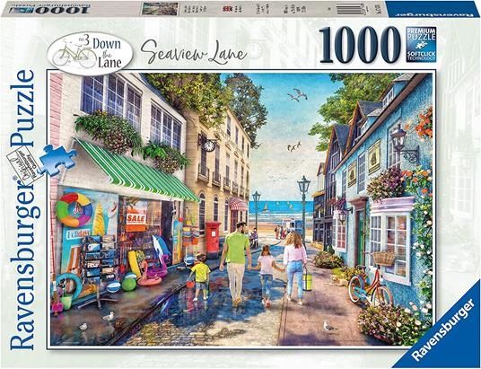 Ravensburger Puzzle 1000 Pezzi, Notte Luna Piena – Puzzle Adulti +14 anni, 70 x 50 cm, Puzzle per Adulti, Collezione Meravigliosa Illustrazione, Idee Regalo