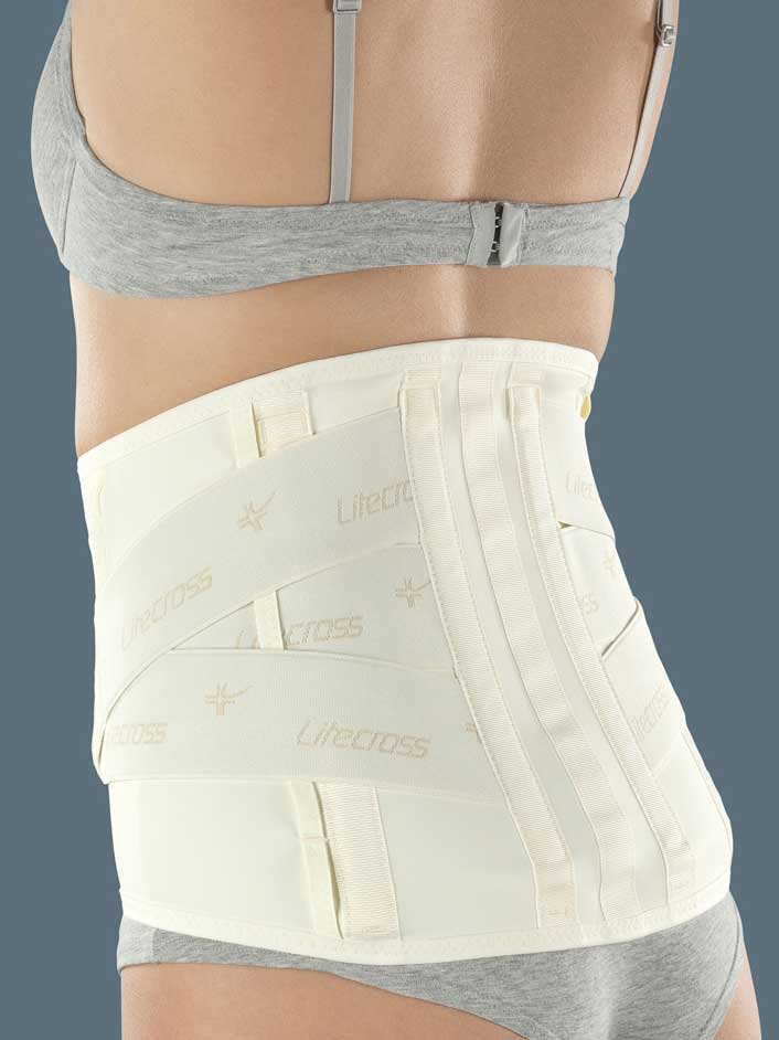 Fascia Lombare Ortopedica DAWOOWF Per Uomo E Donna – Supporto Schiena Per Sciatalgia Ed Ernia, Regolabile, Traspirante, Taglia XL (vita 115-130 Cm)