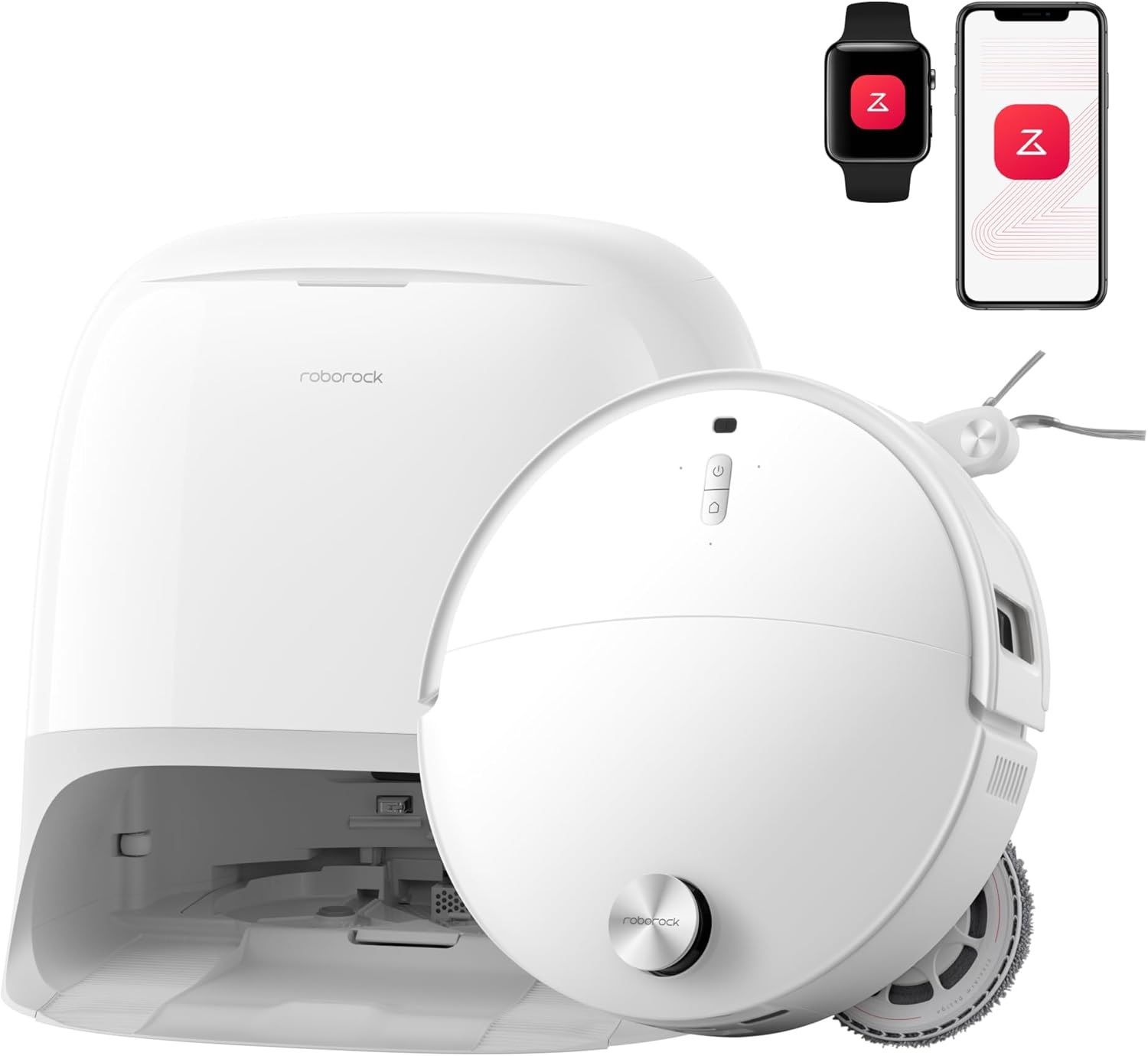 Laresar Evol 3s Robot Aspirapolvere 4000Pa – 150 Minuti Di Autonomia, Controllo Da App, Ideale Per Peli Animali