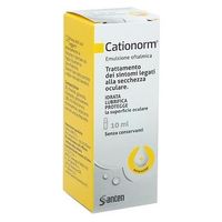 Santen Pharmaceutical Cationorm Emulsione Oftalmica