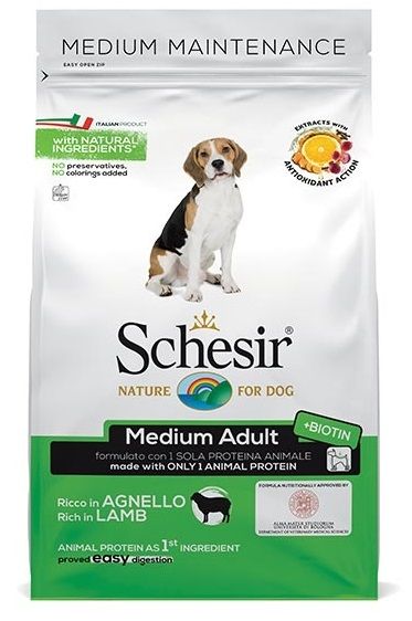 Schesir Adult Medium Cane (Agnello) - secco