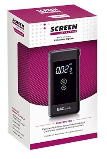 Screen Pharma Etilometro digitale Bactrack
