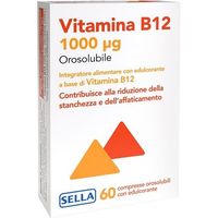 Sella Vitamina B12 1000ug Stanchezza Compresse