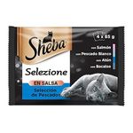 Sheba Selezione in Salsa - Pesce Bianco