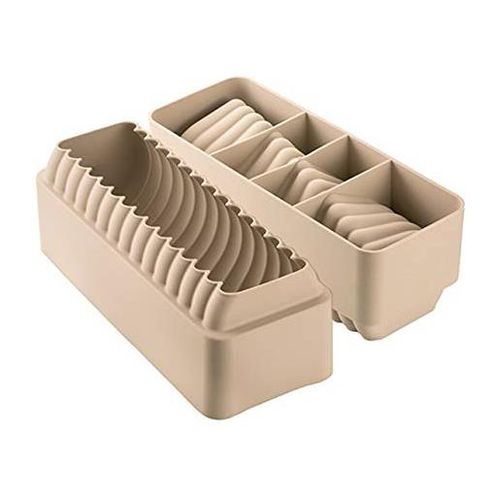 Moule silicone Plissé x6 - Silikomart Professional
