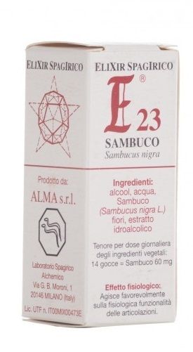 Similia Elixir Spagirico E23 Sambuco