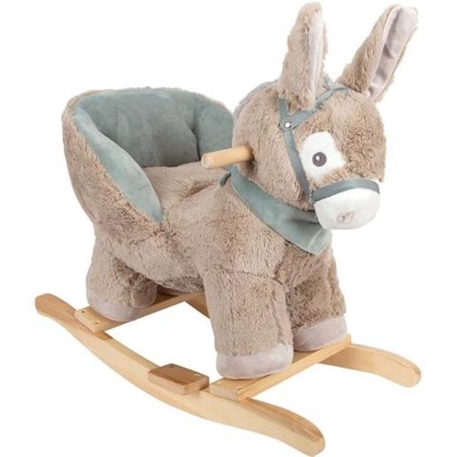 Asino A Dondolo Small Foot 12210 In Peluche E Legno – Con Sedile Imbottito E Impugnature, Dai 12 Mesi - 5