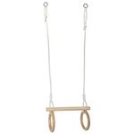 Small Foot Trapezio con Anelli da Ginnastica in Legno