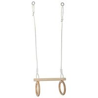 Small Foot Trapezio con Anelli da Ginnastica in Legno