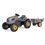 Smoby Trattore a pedali Stronger XXL con rimorchio