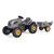 Smoby Trattore a pedali Stronger XXL con rimorchio