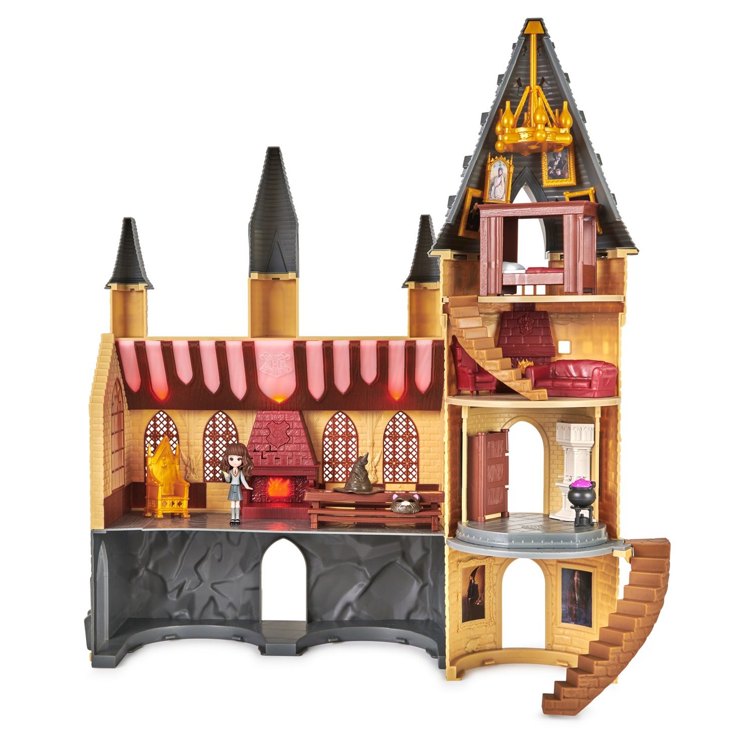 Wizarding world, bacchette magiche da collezione harry potter 30.5 cm