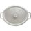 Staub Cocotte casseruola ovale tartufo bianco