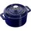 Staub Cocotte casseruola tonda blu