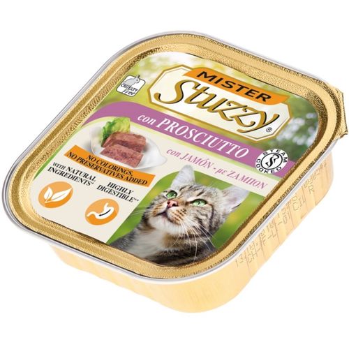 Stuzzy Mister Cat con Prosciutto - umido