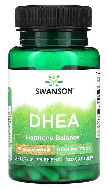 Swanson DHEA 25mg Capsule