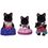 Sylvanian Families Famiglia Gatti Midnight