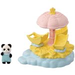 Sylvanian Families Giostra Star per bebè con bebè panda