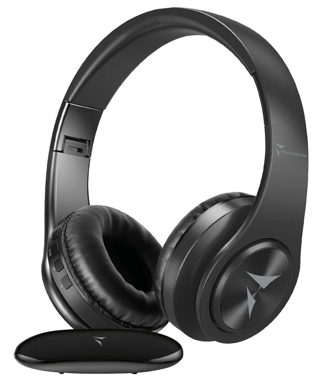 TECHMADE CUFFIE GAMING MULTIMEDIALI CAMOUFLAGE BLU - 4
