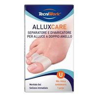 Tecniwork Alluxcare Separatore e Divaricatore per Alluce a Doppio Anello