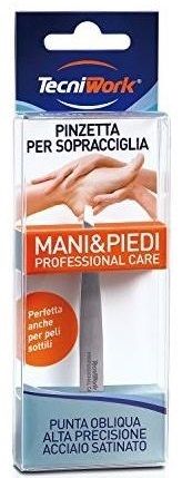 MJW Professionale Pinzette Per Sopracciglia- Acciaio Inossidabile Inclinato Pinzette Da Pizzicare Per La Depilazione Facciale Per Donne E Uomini, Pinzette Di Precisione Per Peli Incarniti - Foto 4
