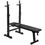 TecTake Panca da Fitness con Supporto per Bilanciere