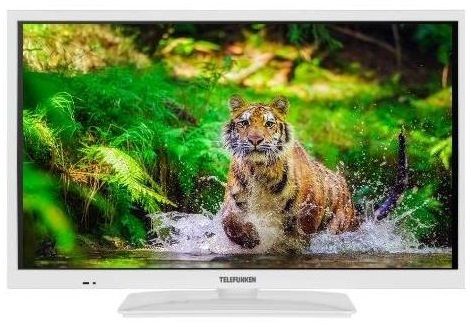 TELEFUNKEN Smart TV 24 Pollici HD Ready LED DVB-T2 C+ colore Bianco - TE24550B42V2EW