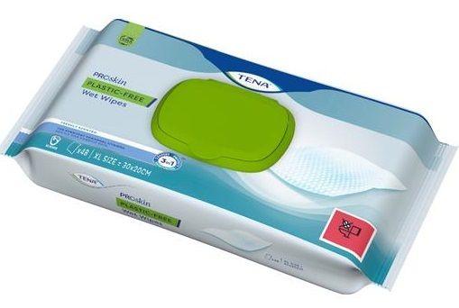 Tena Proskin Plastic-Free Wet Wipes Salviette Detergenti