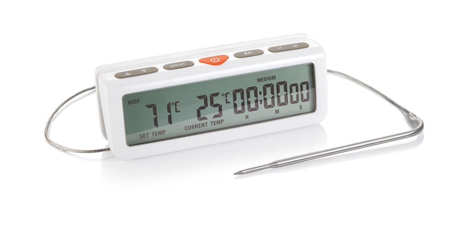 ThermoPro TP15 Termometro Cucina Impermeabile con Sonda Lunga Termomet –