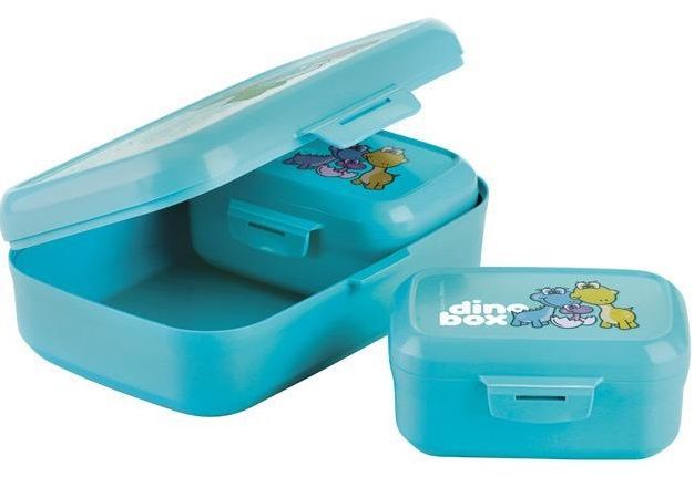Tescoma 668333 Dino Porta Panino - Contenitore Per Baguette, Plastica Gialla, 29x9.1x6.5 Cm, Senza BPA