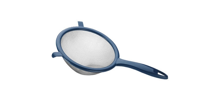Colino Cinese Tescoma GrandChef 12 Cm – Acciaio Inossidabile – Filtro A Maglie Fini Con Gancio