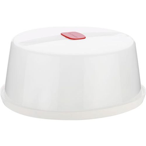 Coprischizzi Pieghevole Per Microonde Con Manico - Diametro 27 Cm, In PP E TPR, Senza BPA - Coperchio Ventilato Per Piatti E Ciotole