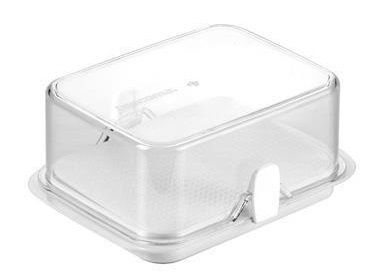 Avilia Contenitore Per Frigorifero In Plastica Speciale - 28x22x10cm, Impilabile, Lavabile In Lavastoviglie, Per Formaggi E Alimenti - 3