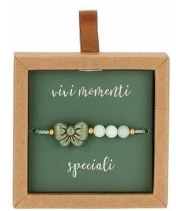 Thun Bracciale con Fiocco Verde