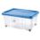 Tontarelli Puzzle Box con coperchio a scatto e ruote