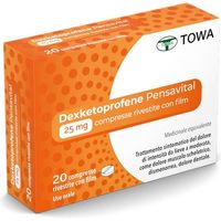 Towa Pharmaceutical Dexketoprofene Pensavital 25mg