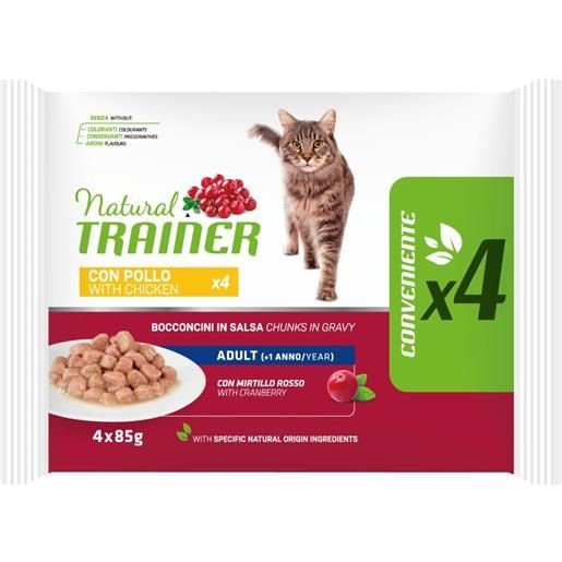 Natural Trainer Adult Cibo Umido Per Gatti Con Tonno - 12 Buste Da 85g (1020g Totali) - Foto 10