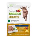 Trainer Natural Sensitive Adult Gatto (Agnello) - umido