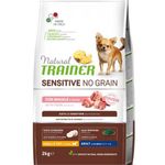 Trainer Natural Sensitive No Grain Adult Small&Toy Cane (Maiale) - secco