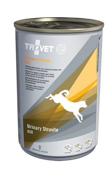 Trovet Urinary Struvite ASD 6x400 g | Nassfutter für Hunde