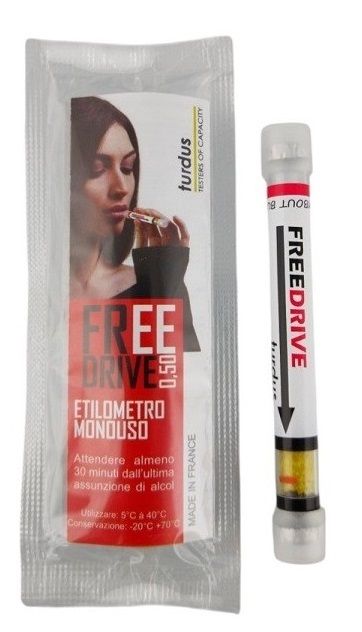 Turdus Freedrive Etilometro Monouso