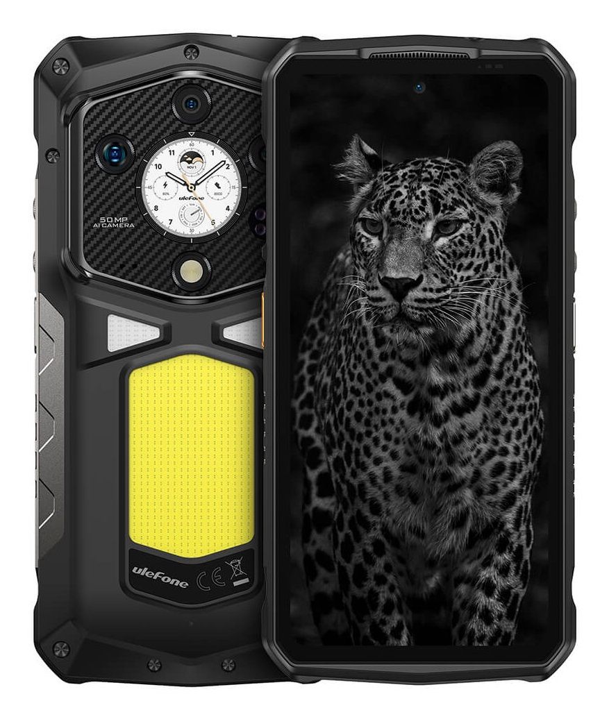 Ulefone Power Armor 18T Ultra – 5G Robusto Con Termocamera – 12GB RAM 512GB ROM – Nero