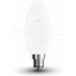 V-TAC VT-1928 Lampadina Candela Frost LED 4W E14